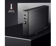 Axagon EE35-XA3, USB 5Gbps - SATA, 3.5" metalowy ALINE box - 1353415 - zdjęcie 3